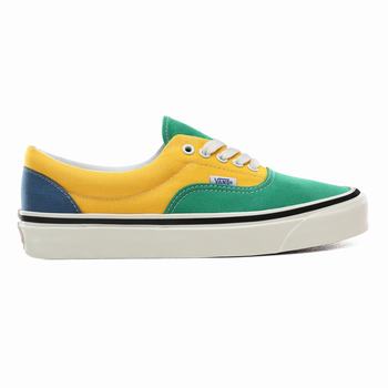 Vans Anaheim Factory Era 95 DX - Miesten Tennarit - Turkoosi/Keltainen/Laivastonsininen